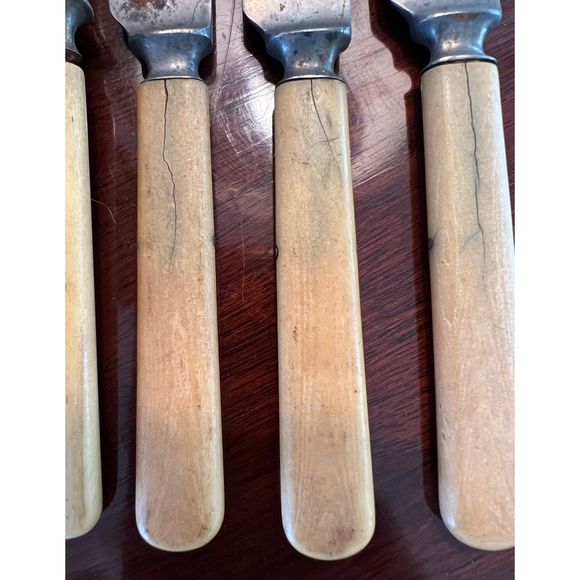 Vintage Antique Fork and Knife Set Primitive Kitchen - Picture 10 of 11